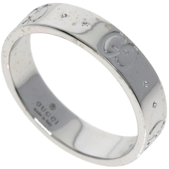GUCCI 18k White Ring - Picture 1 of 9
